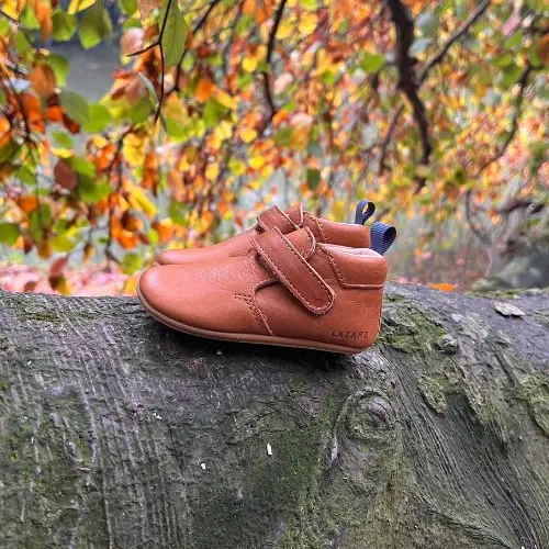 Sandalette bébé june taupe