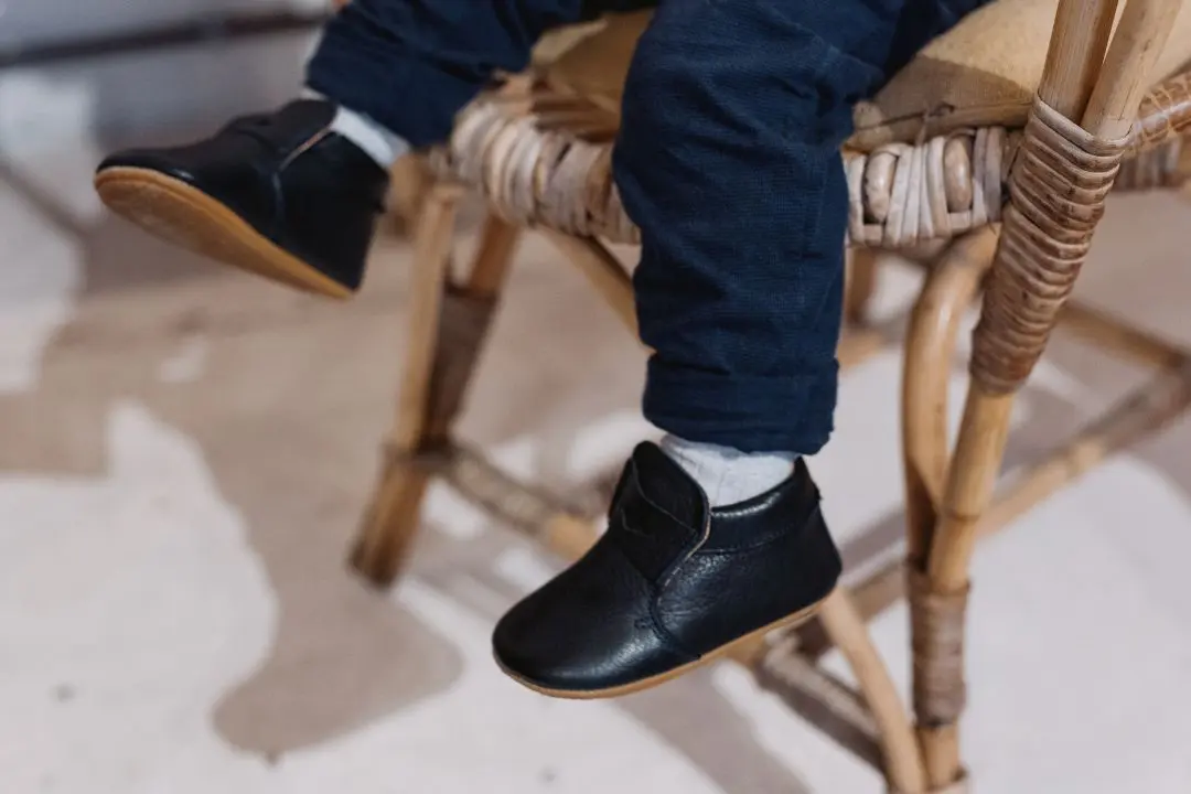 chaussons bébé alfred bleu